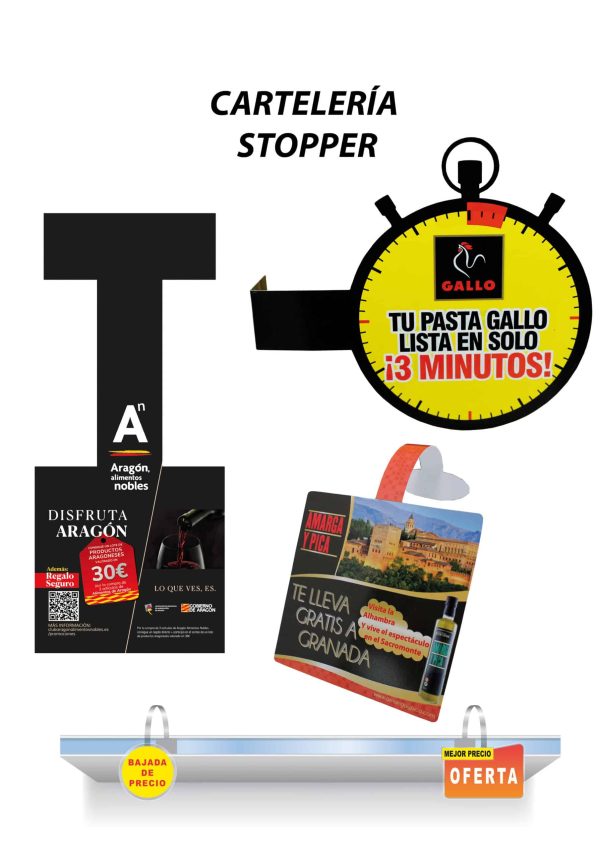 CARTELERÍA-STOPPER